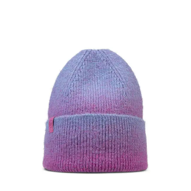 bonnet beanie hat buff laine wool marin orchid