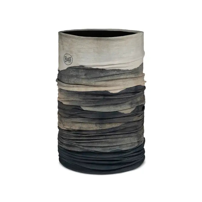 TOUR DE COU NECKWARMER POLAIRE REVERSIBLE BUFF taupe