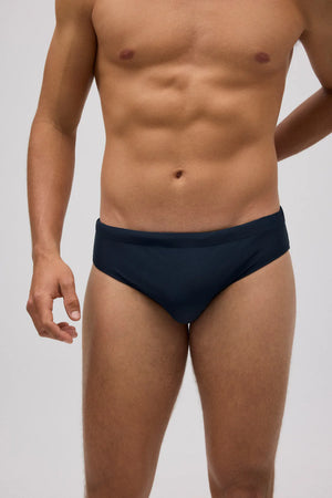 slip de bain homme men swimming natation brief swim navy bleu marine Isabel mora maillot