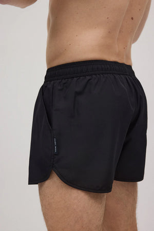 maillot short boxer natation plage swimwear homme men noir black Ysabel mora