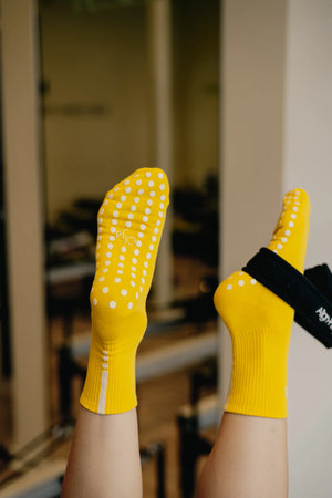 chaussettes antidérapantes olya grip socks pilates yoga olya