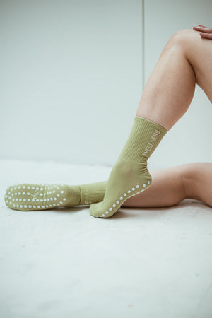 chaussettes antidérapantes olya grip socks pilates yoga olya