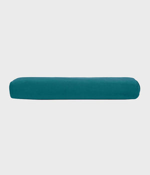 Bolster coussin rectangulaire fin vert