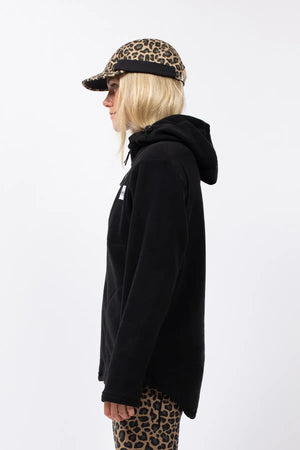 veste tech light zip hood polaire polar black noir Eivy