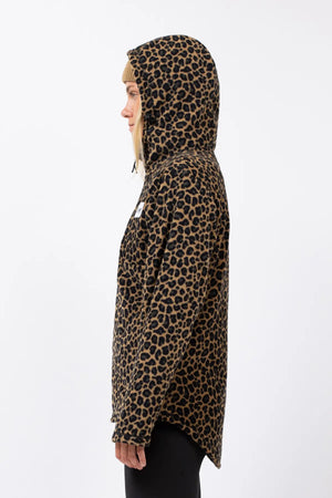 veste polaire polar techlight ziphood leopard Eivy