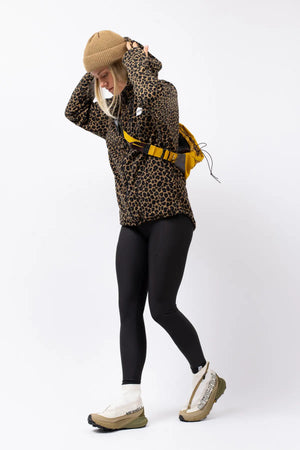 veste polaire polar techlight ziphood leopard Eivy