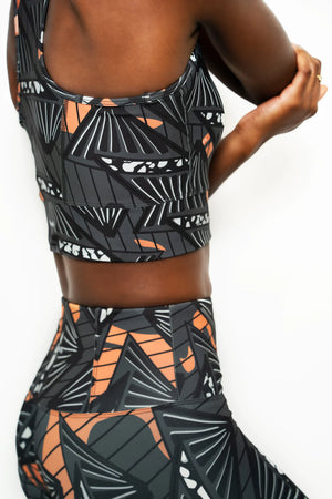 brassiere safari wax black massollo