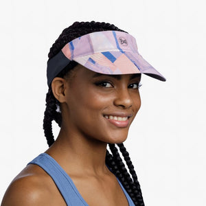 visière de running femme lilas buff