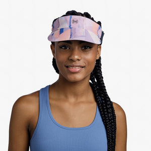 visière de running femme lilas buff