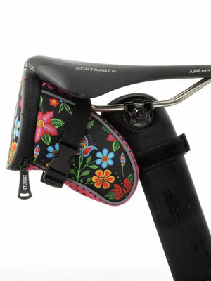 sacoche selle saddle bag cycology cycling cyclisme velo Frida black