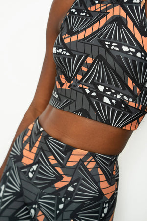 brassiere safari wax black massollo