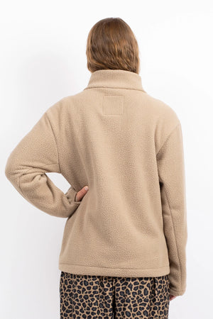veste sherpa versa jacket eivy polaire polar fleece beige