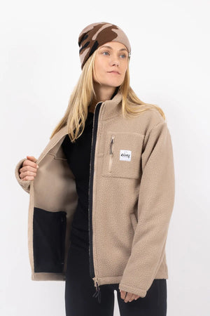 veste sherpa versa jacket eivy polaire polar fleece beige