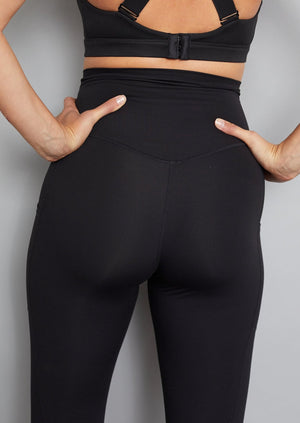 Legging de maternité et postnatal Noir doux