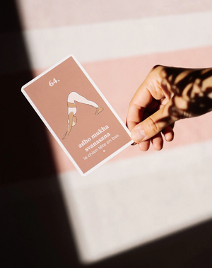 Jeu de cartes Yoga Hatha - Vinyasa