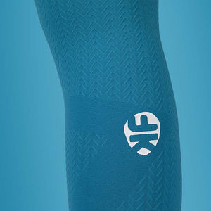 legging bleu femme multisports